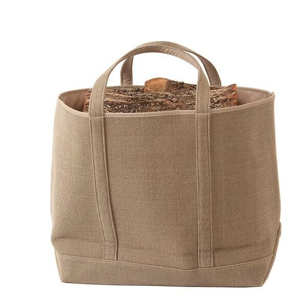 Le Marquier - Sac à bûches Belhara sable - Imagen 4