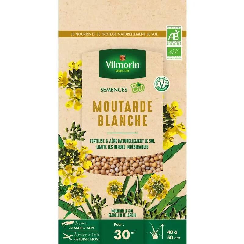 Vilmorin - Graines De Moutarde Blanche Bio - VILMORIN
