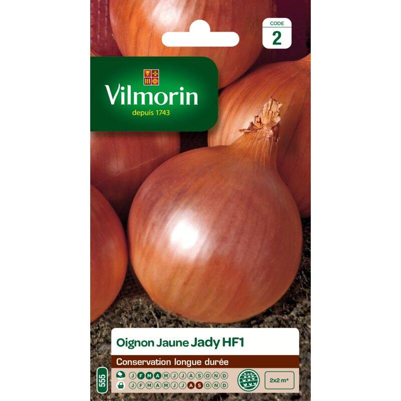 Oignon jaune semences racine VILMORIN 2 g - Image 1