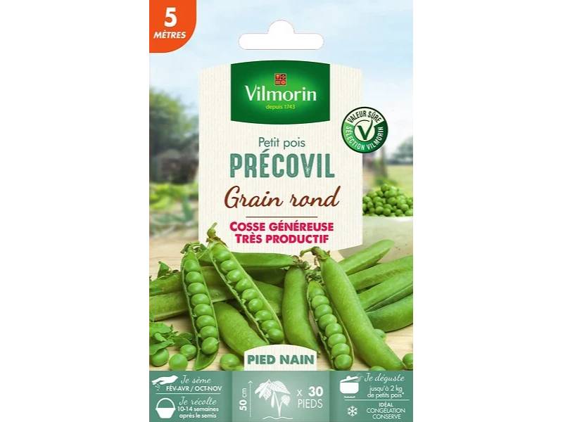 Vilmorin - Pois Precovil création série 5m sachet graines 48 g - Vilmorin - Image 1