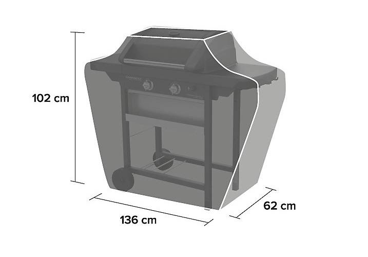 Campingaz - Campingaz - Housse pour barbecue ou plancha à gaz Taille M - Image 3