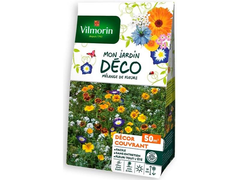 Sachet graines mélange de fleurs couvrant 50m2 - VILMORIN - Image 1