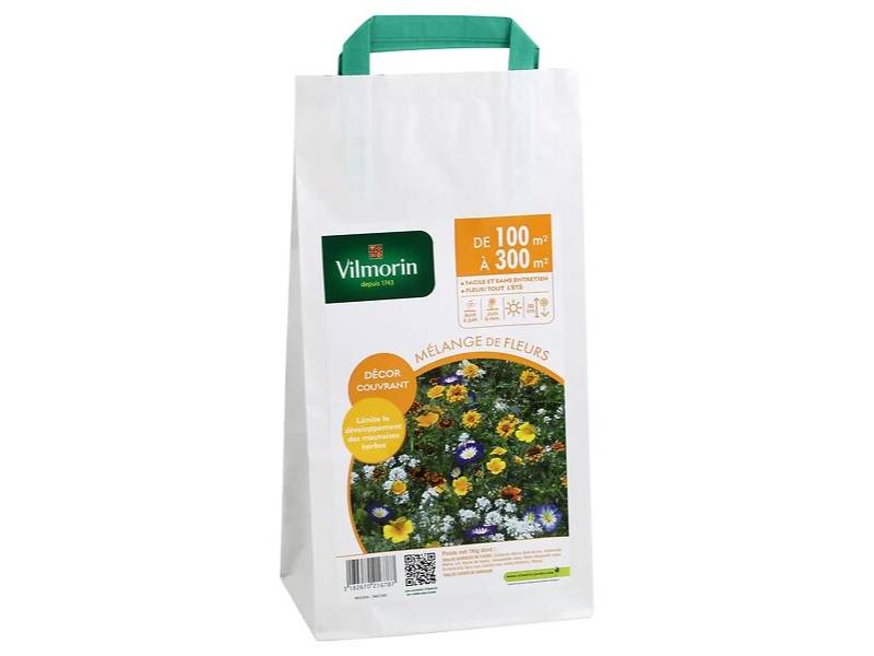 Sachet de graines Mélange fleurs Couvrant 100-300m² – VILMORIN - Image 3