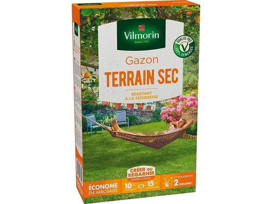 Vilmorin - Gazon Terrain Sec 250g – VILMORIN - Image 2