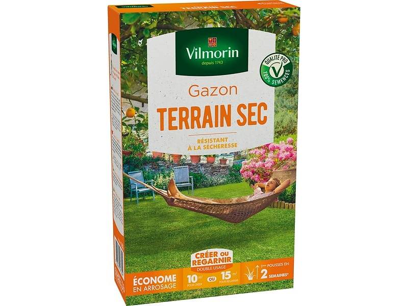 Vilmorin - Gazon Terrain Sec 250g – VILMORIN - Image 2