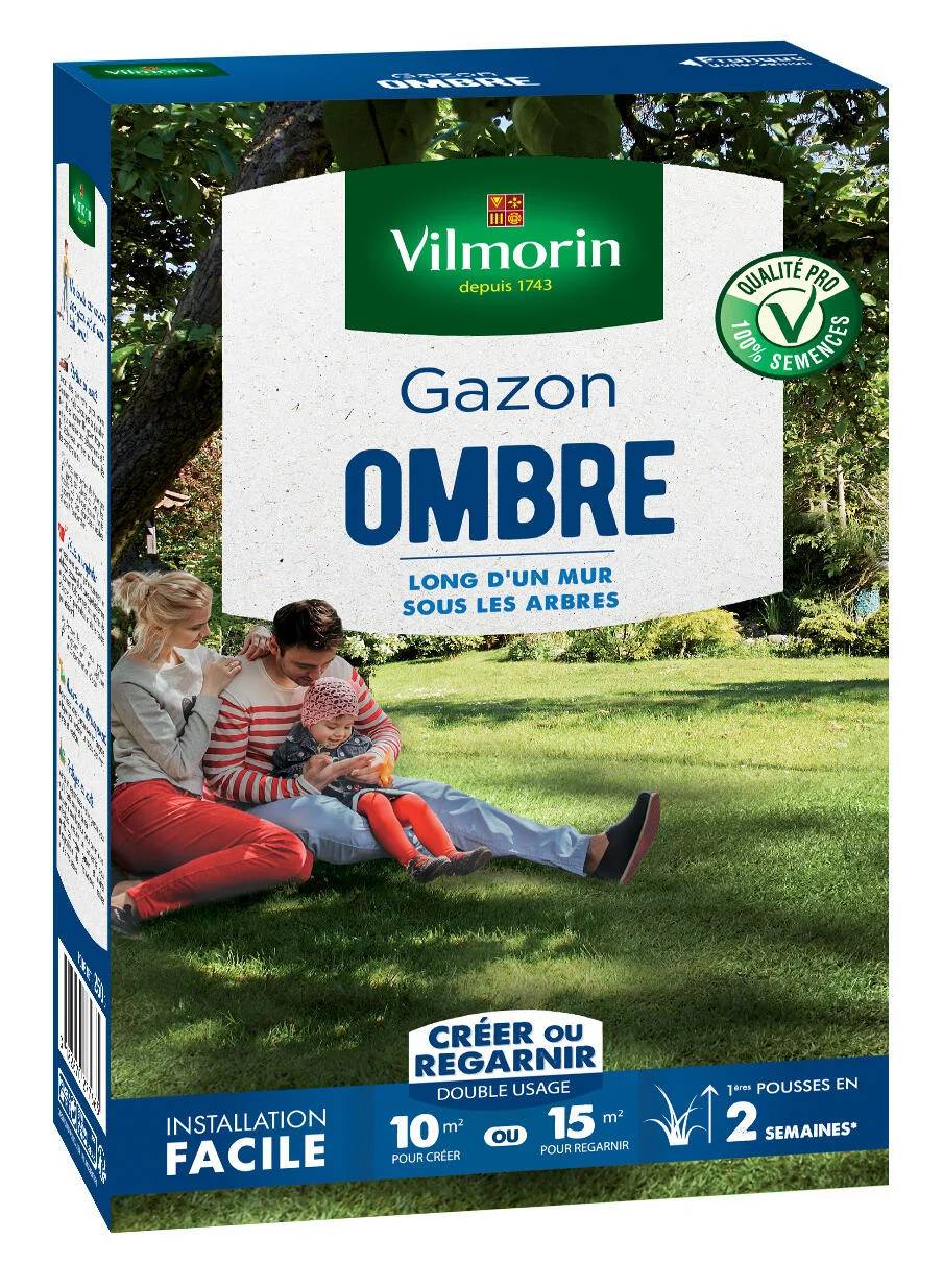 Vilmorin - Gazon Ombre 250g - VILMORIN