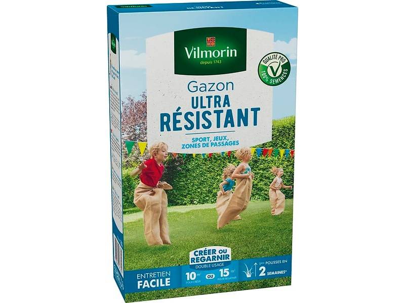 Vilmorin - Gazon ultra résistant 250g - VILMORIN - Image 1