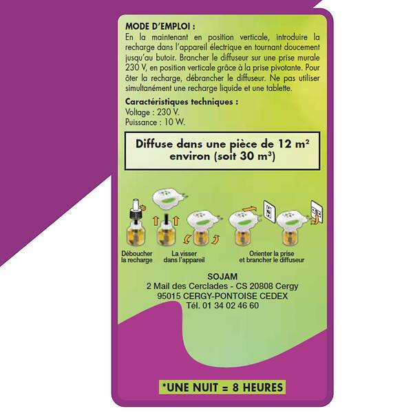 Acto - Diffuseur électrique citronnelle ACTO