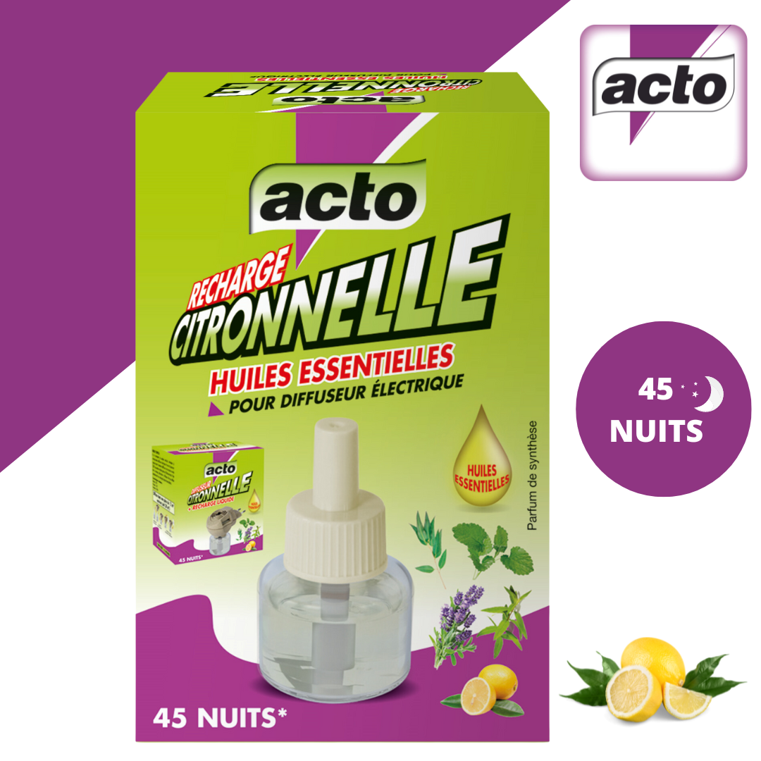 Acto - Recharge Liquide Citronnelle – ACTO