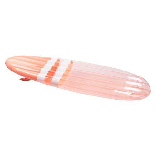 Planche de surf gonflable couleur pêche L.210 x l.62 x H.18 cm - Image 1