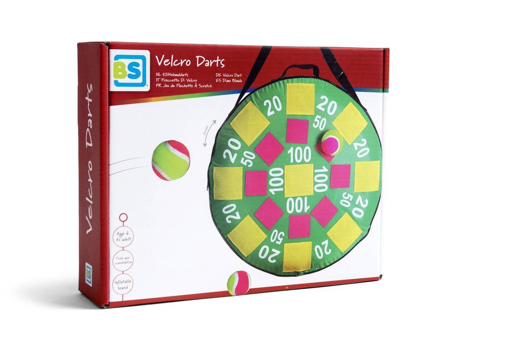 Buitenspeel - Jeu de fléchettes à scratch L.28 x l.7 x H.28 cm - Image 3