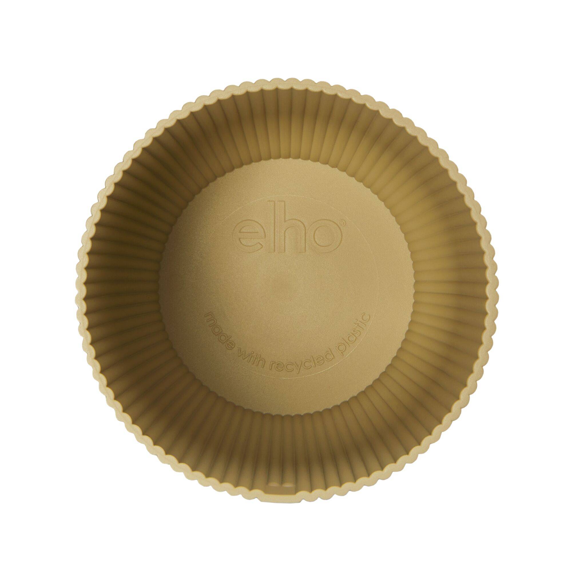 Elho - Elho - Pot Vibes Fold Rond Jaune Beurre Ø.18,34 x H.16,8 cm - Image 8