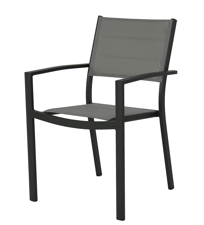 Ecloz - Ecloz - Fauteuil Montana 2 Gris L.55 x l.58 x H.85 cm - Imagen 1