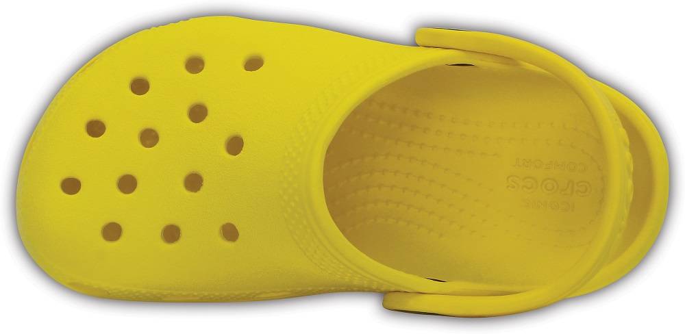 Crocs - Sabot Crocs Classic kids Lemon Taille 29 - Imagen 3