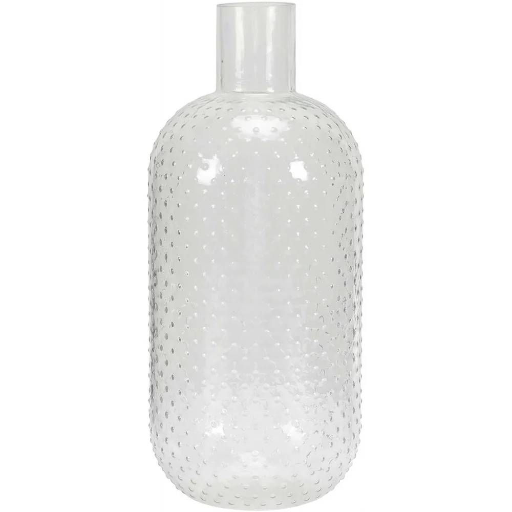 Vase Bulle Verre Transparent Ø 15 cm H 35 cm – THE HOME DECO FACTORY - Image 4