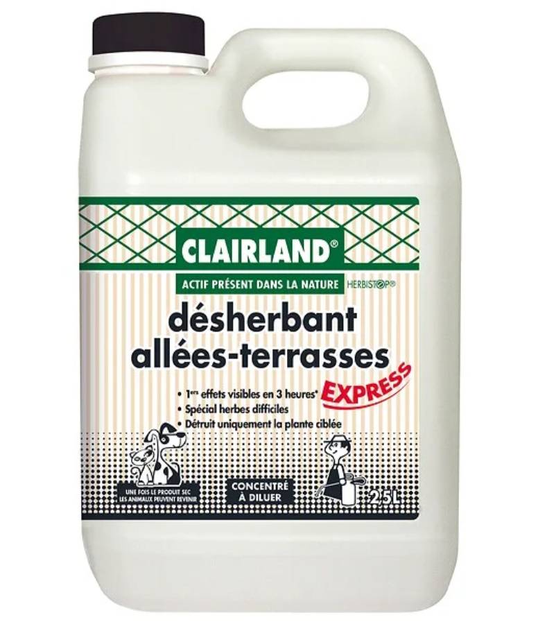Clairland Biocontrôle - Herbicida caminos terrazas concentrado 2,5 L - Clairland Biocontrol - Imagen 2