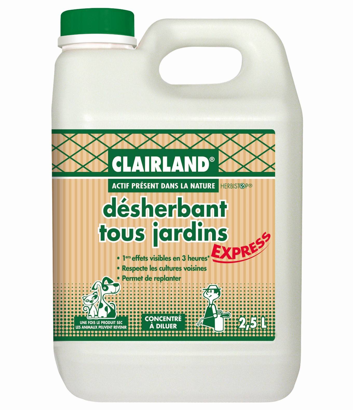 Clairland Biocontrôle - Désherbant concentré 2,5 L - Clairland Biocontrôle - Imagen 1