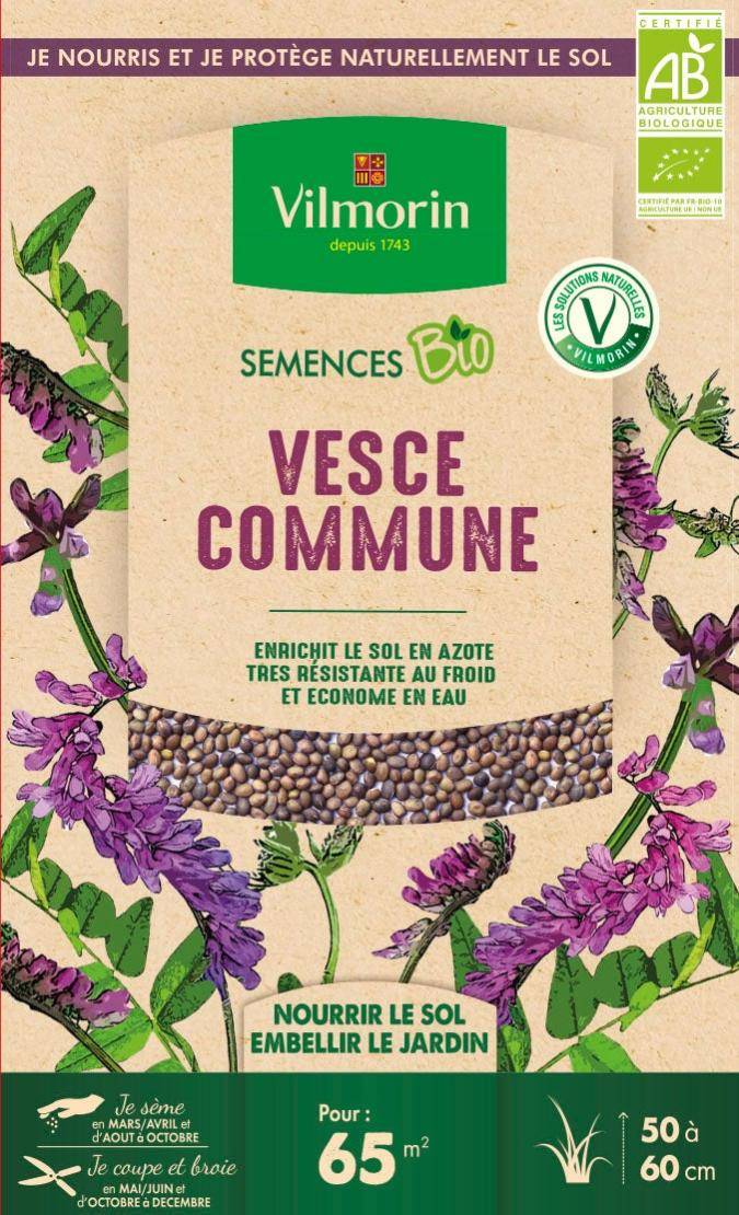 Graines vesce commune Bio 375 gr – VILMORIN
