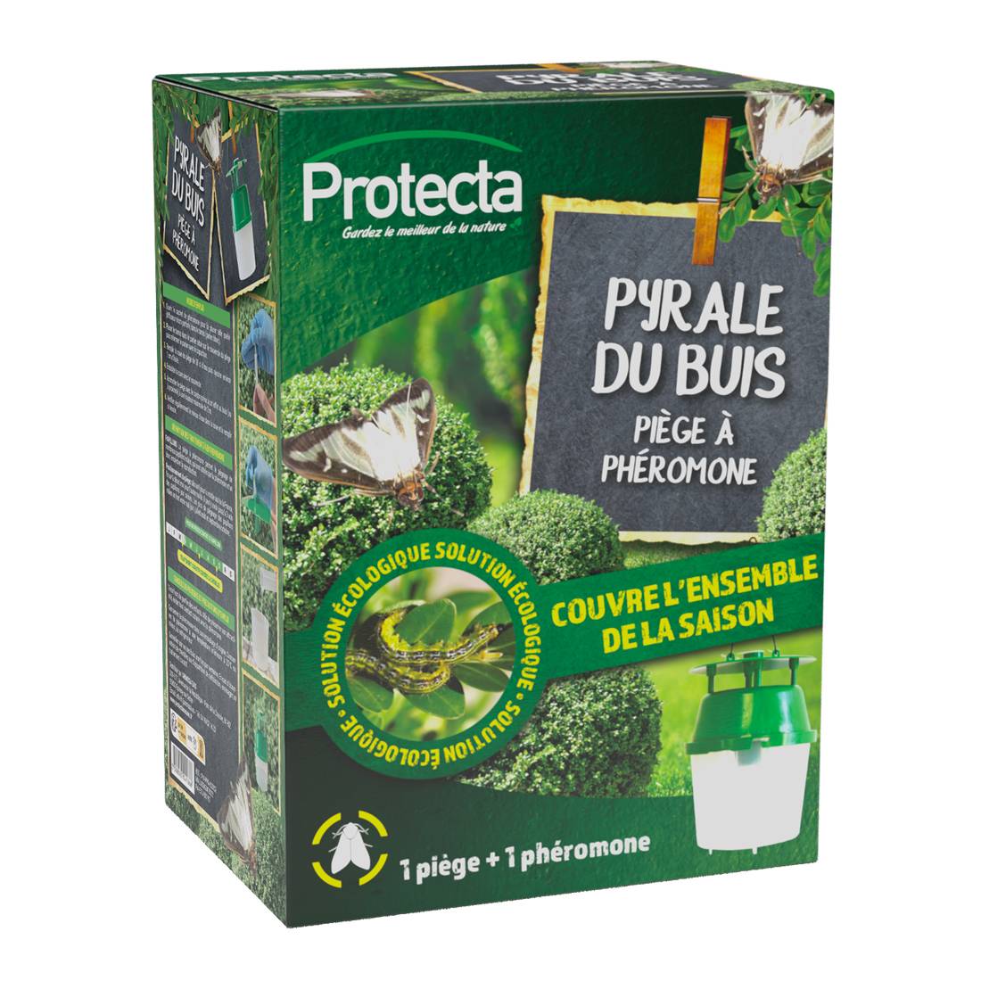 Protecta - Trampa de feromonas para la polilla del boj –Protecta