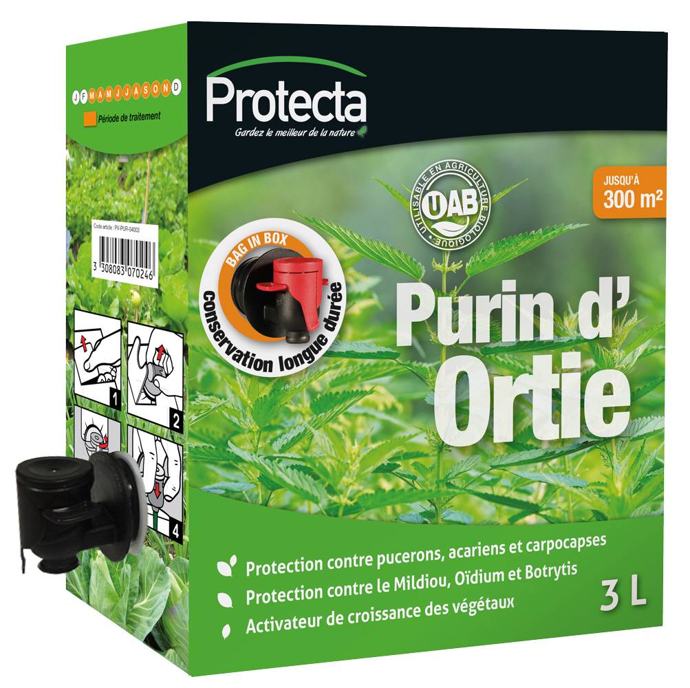 Protecta - Purin d’ortie 3 l - Protecta