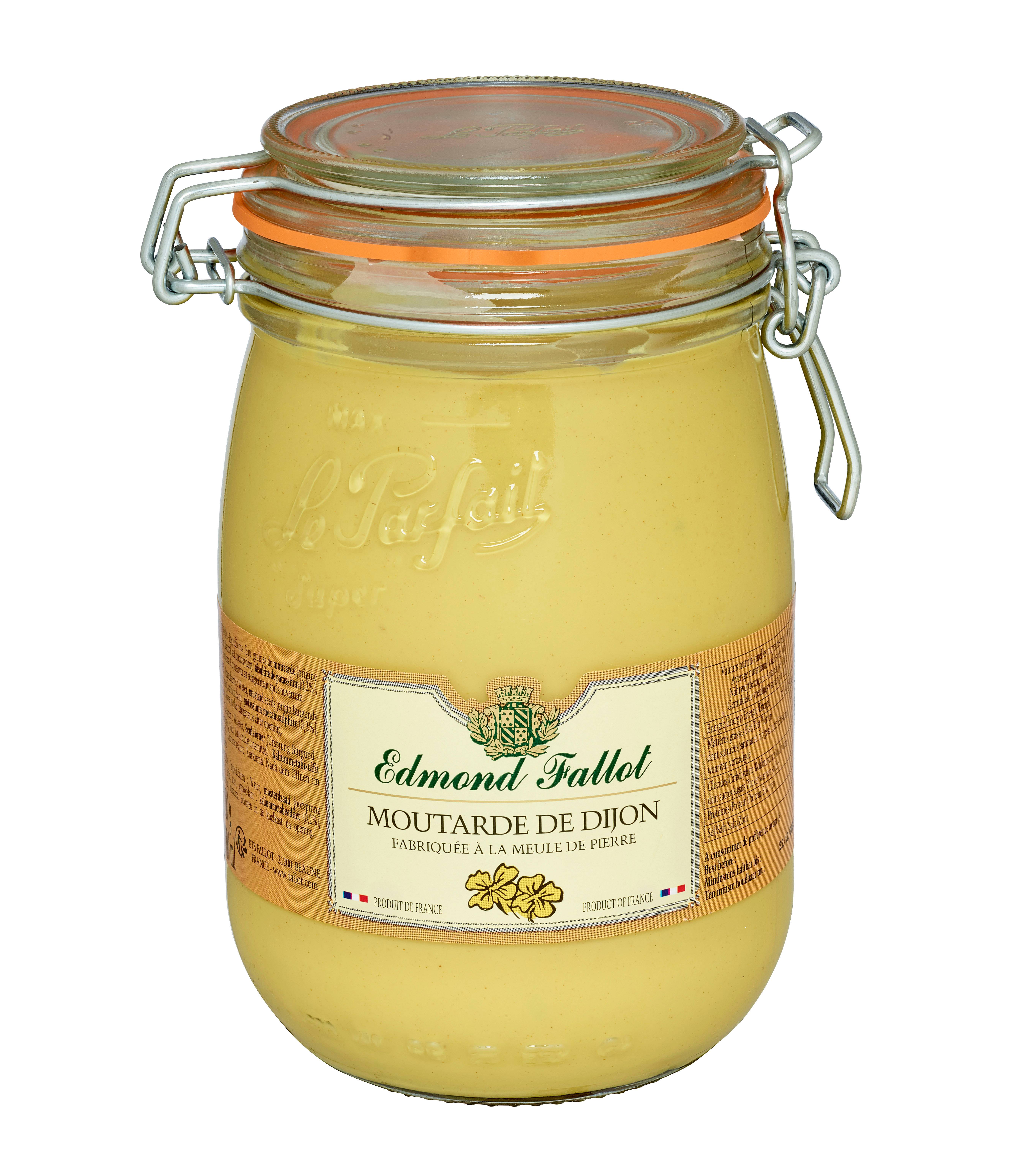 Fallot - Mostaza de Dijon 1 kg - Edmont Fallot