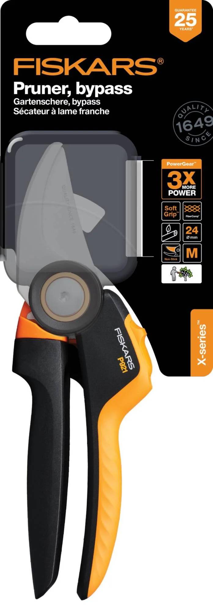 Fiskars - Sécateur à lame franche X-series™ M (P921) - Fiskars - Imagen 7