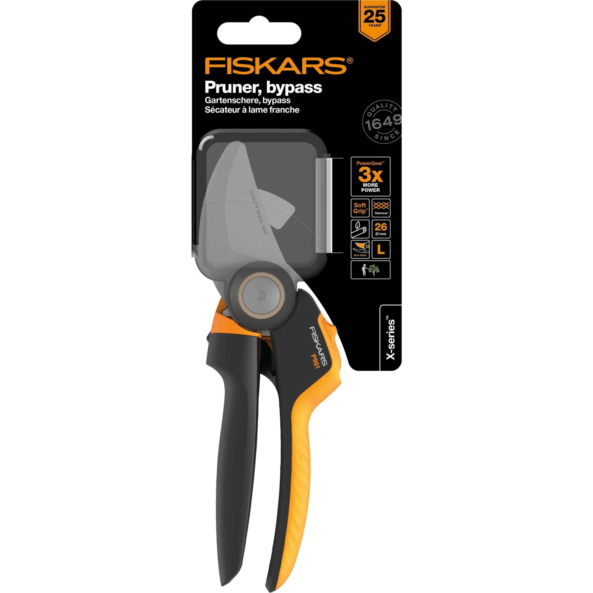 Fiskars - Sécateur à lame franche X-series™ L (P961) - Fiskars - Image 17