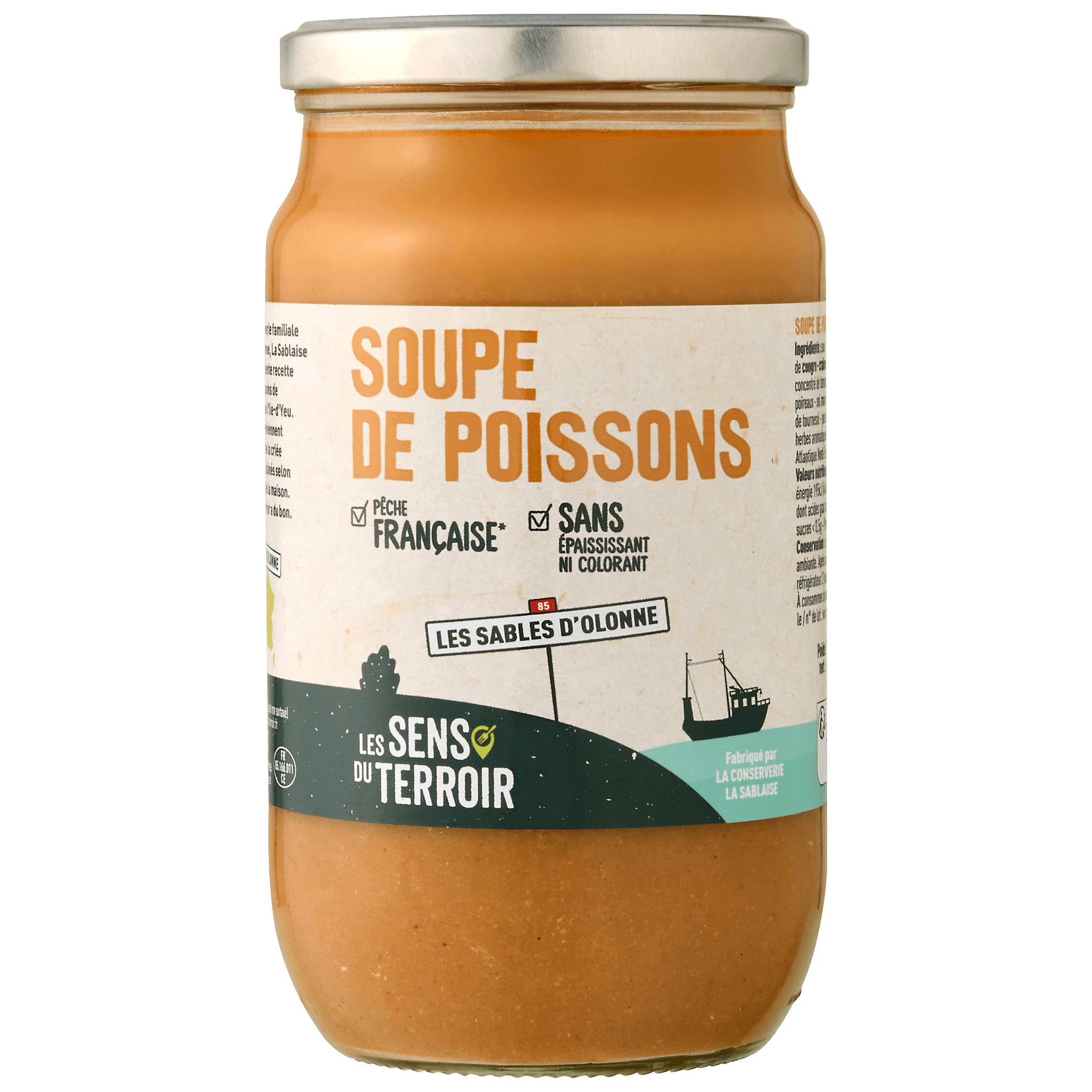 Les Sens du Terroir - Soupe de poissons 790 g - Les Sens du Terroir