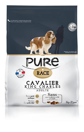 Pure Race - Croquettes chien Cavalier King Charles 3kg - Pure Race