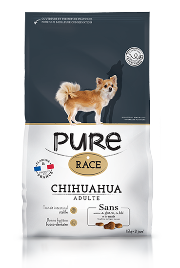 Pure Race - Croquettes chien Chihuahua 1,5kg - Pure Race