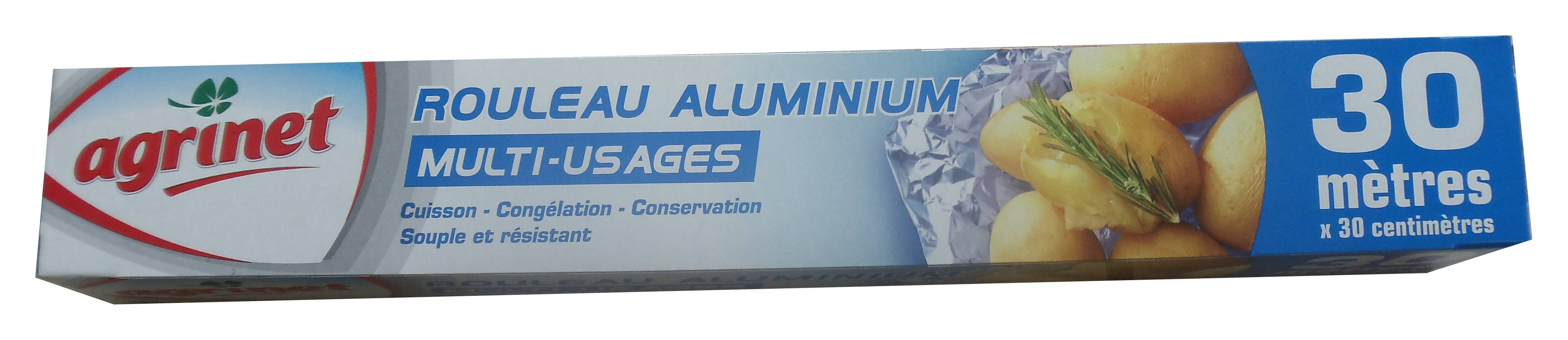 Agrinet - Rollo de aluminio 30 m x 30 cm - Agrinet