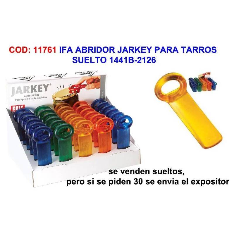 Ouvre-bocal ABS translucide L 14 cm l 5 cm - JARKEY - Imagen 1