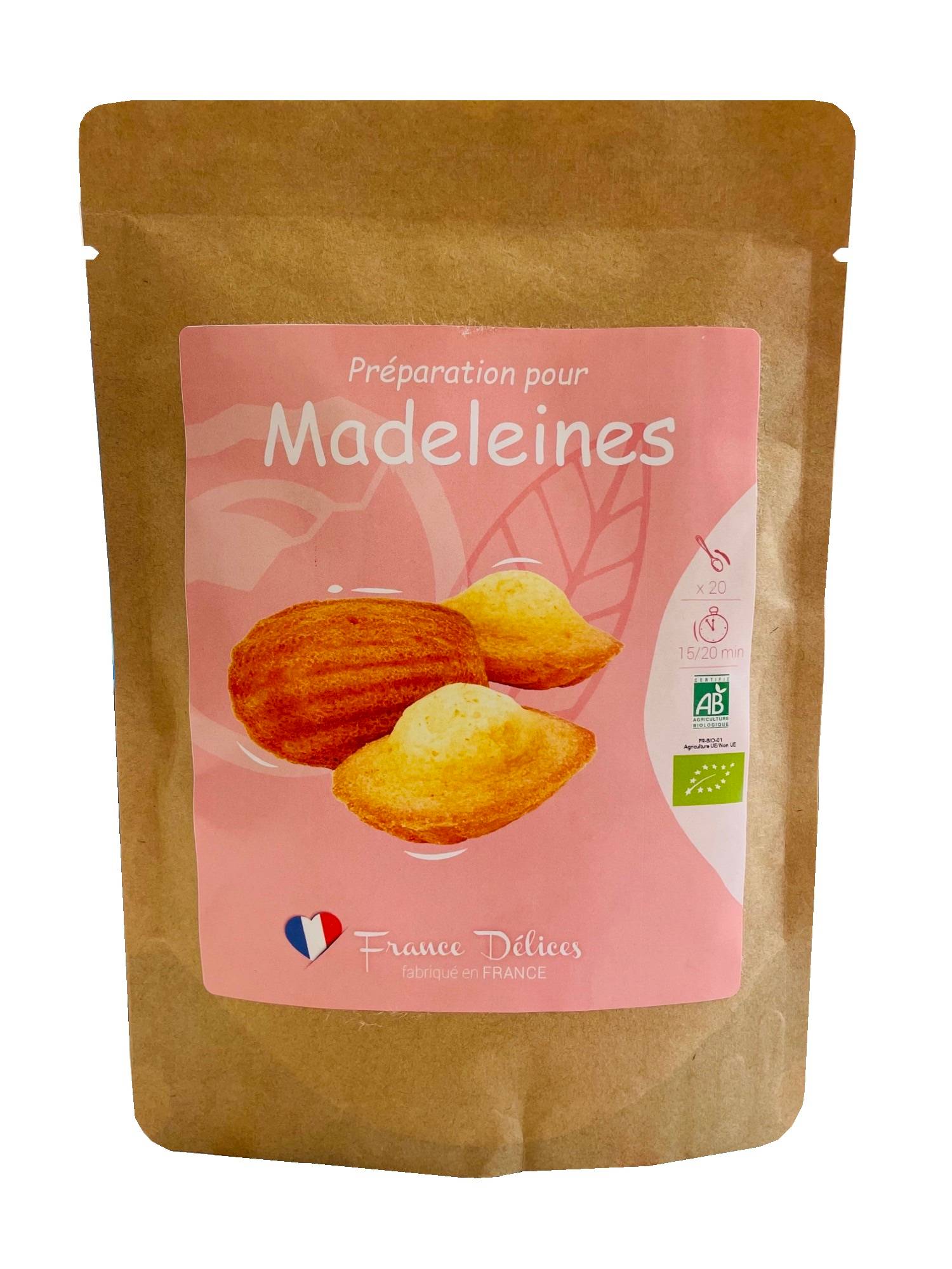 France Délices - Preparación crema brûlée 40 g para 4 - FRANCE DÉLICES