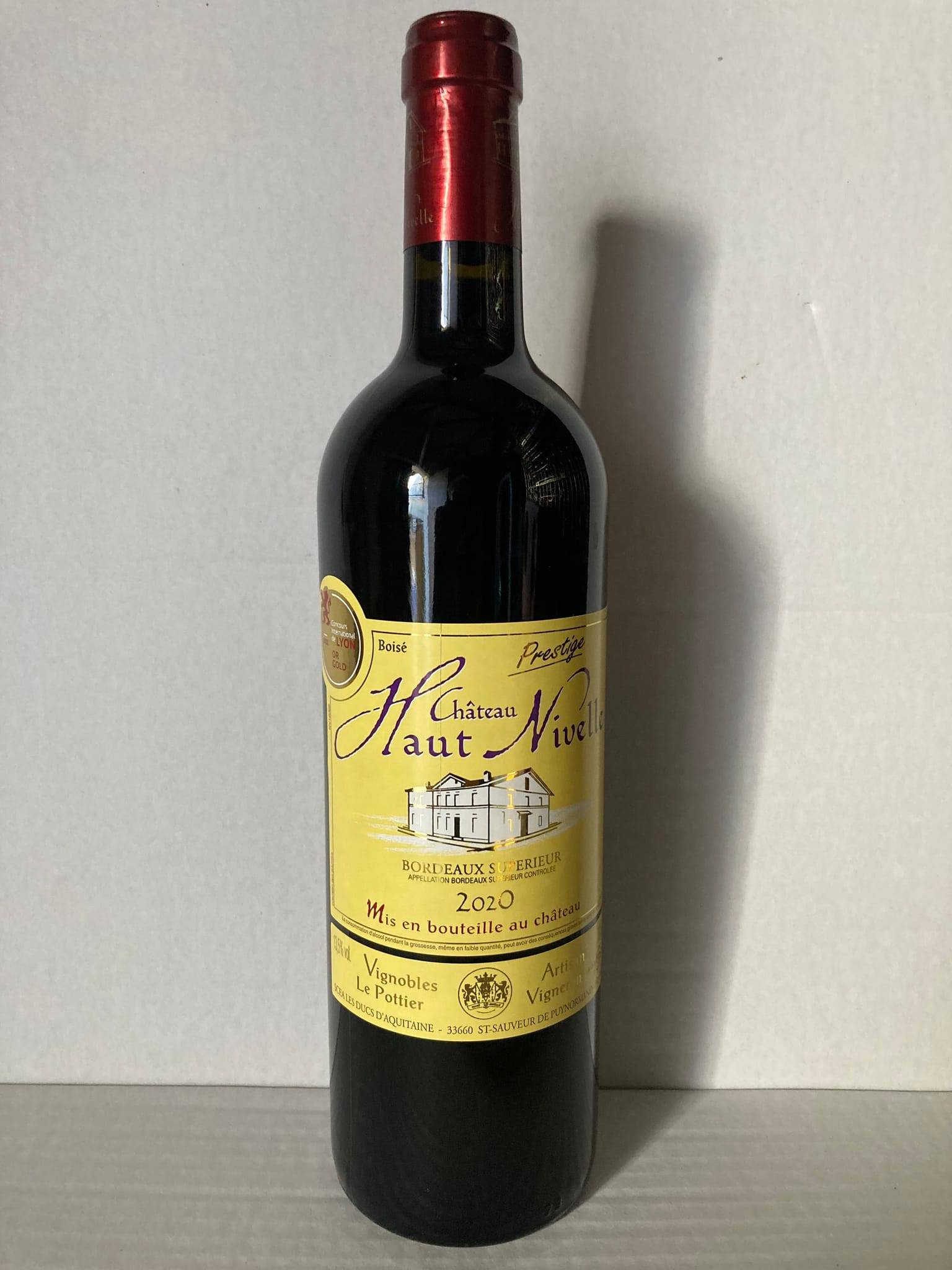 Château HAUT NIVELLE Cuvé prestige magnum