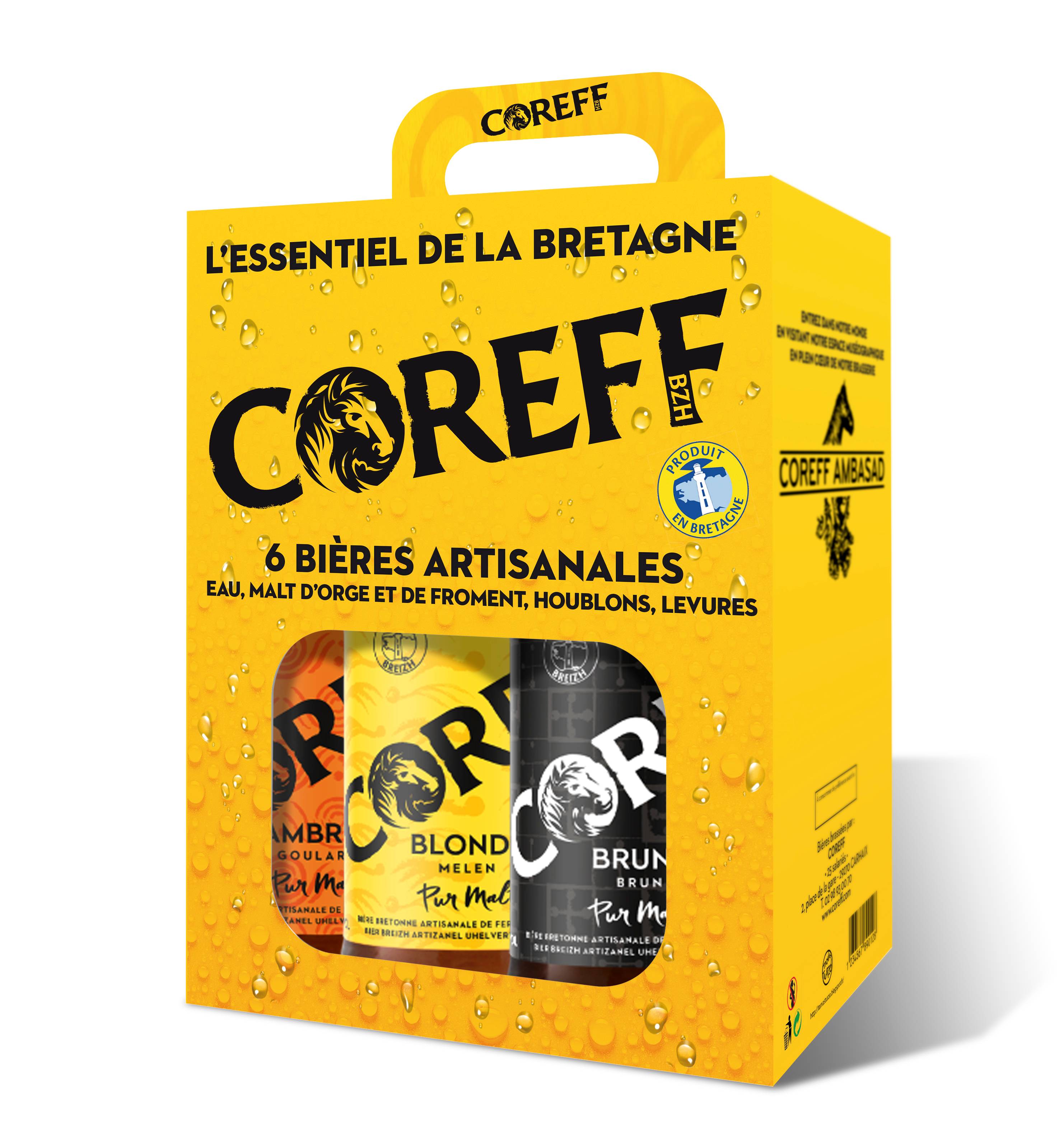 Coreff - Caja de cervezas "Estaciones" 6 x 33 cl - Coreff