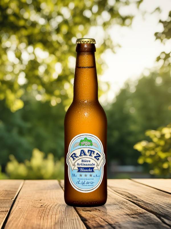 Ratz - Bière Ratz - Blanche 33 CL - Imagen 1