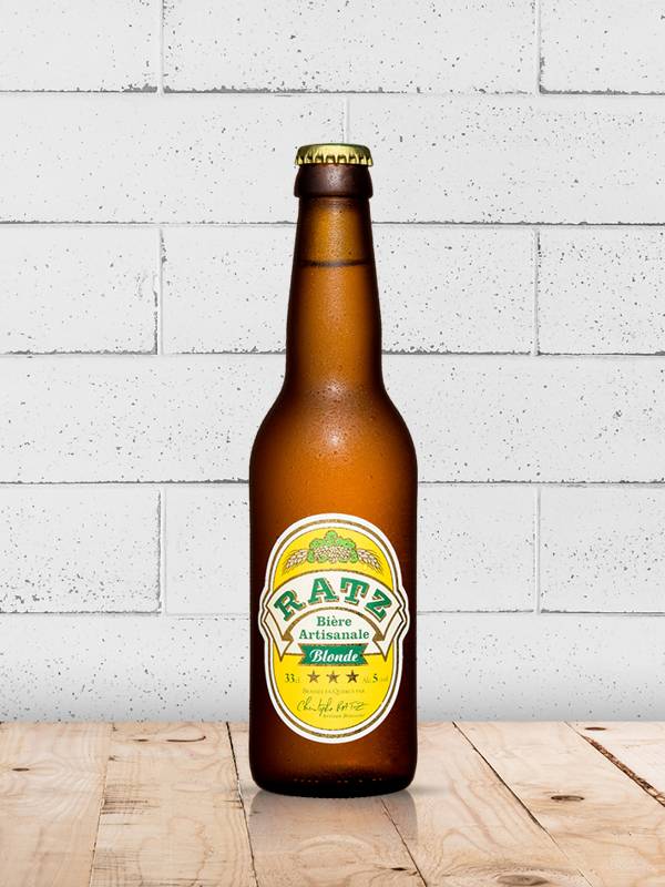 Ratz - Bière Ratz - Blonde 33 CL - Imagen 1