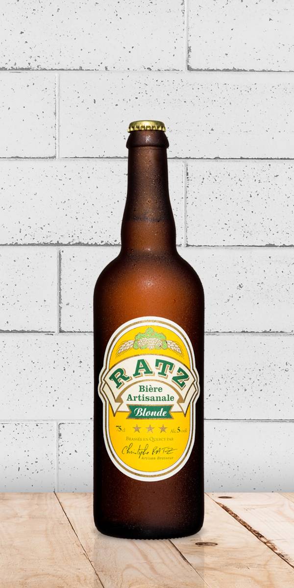 Ratz - Bière Ratz - Blonde 75 CL - Imagen 2
