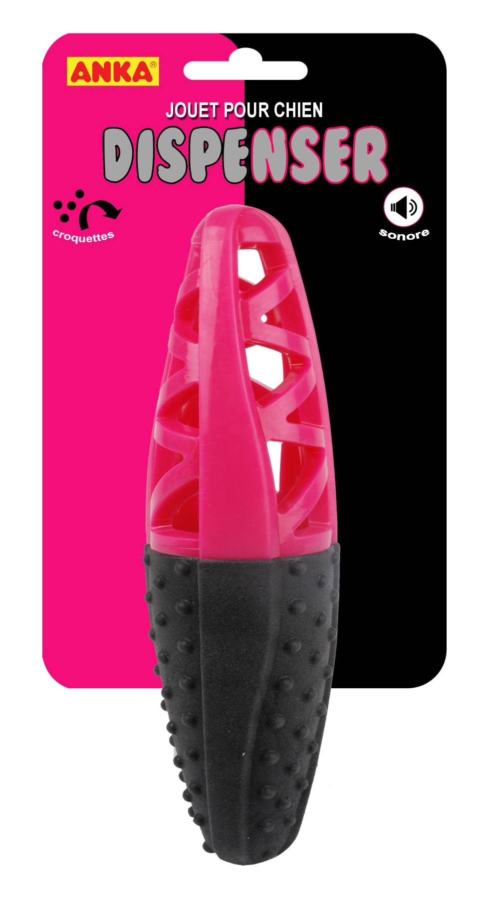 Anka - Anka - Bâton 2 en 1 : distributeur de croquettes Ø.5,6 x H.23 cm - Imagen 1