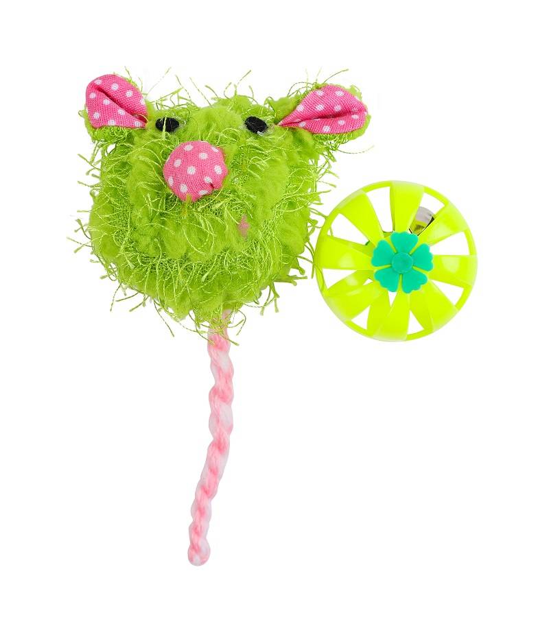 Wouapy - Tête Souris + Balle Plastique - Imagen 2
