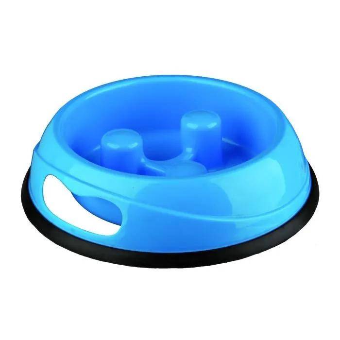 Écuelle Slow Feed plastique bleu Ø20 cm modèle 25031 - Trixie - Imagen 3