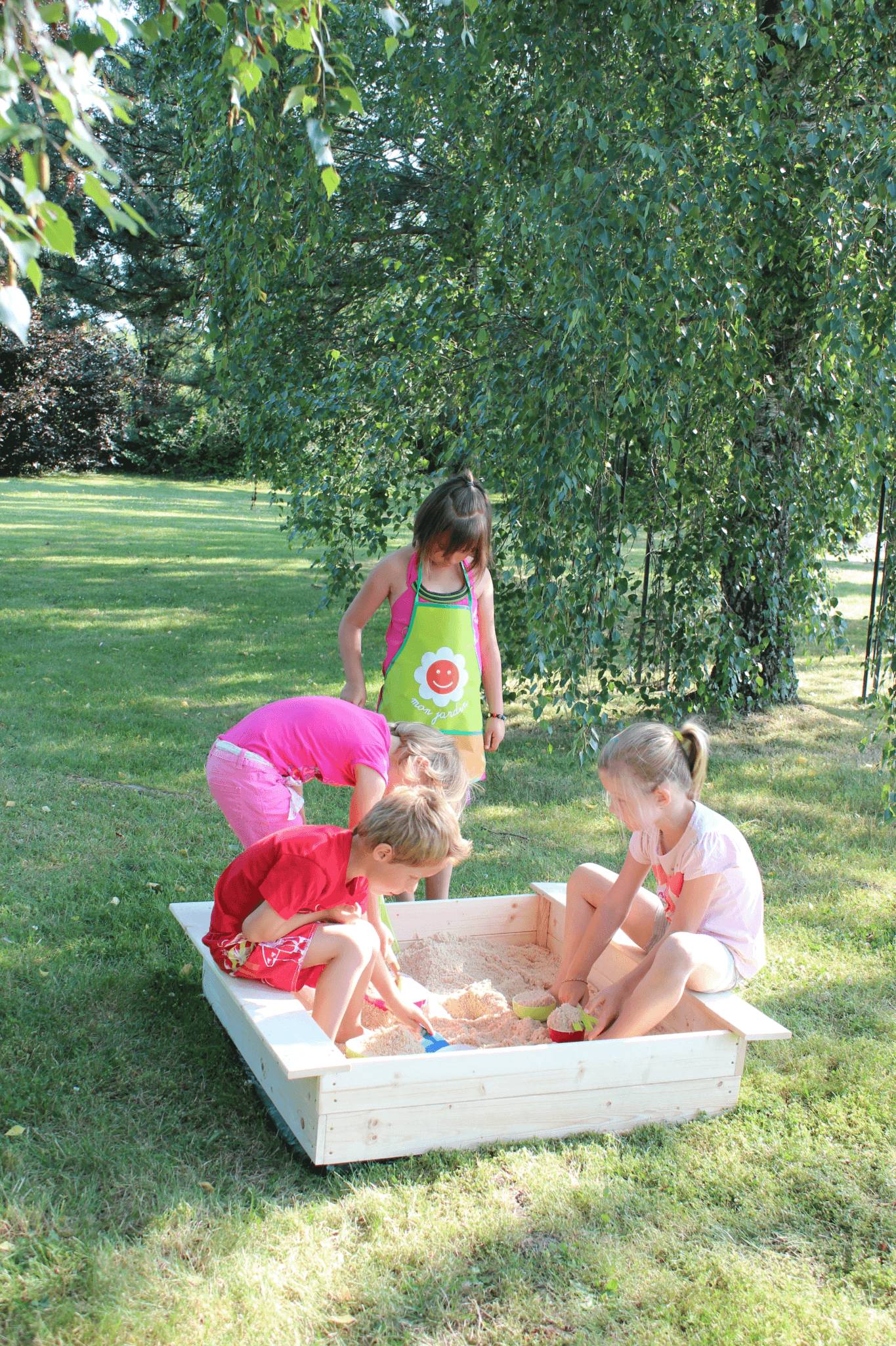 Soulet - Bac à Sable Bois Brut Couvercle – SOULET - Imagen 11