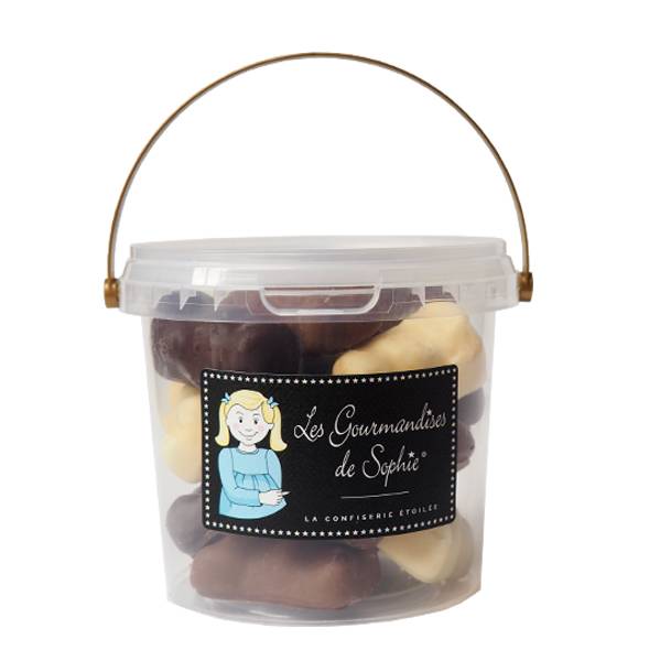 Les Gourmandises de Sophie - Les Gourmandises de Sophie - Oursons guimauve 3 chocolats 170 g - Image 1