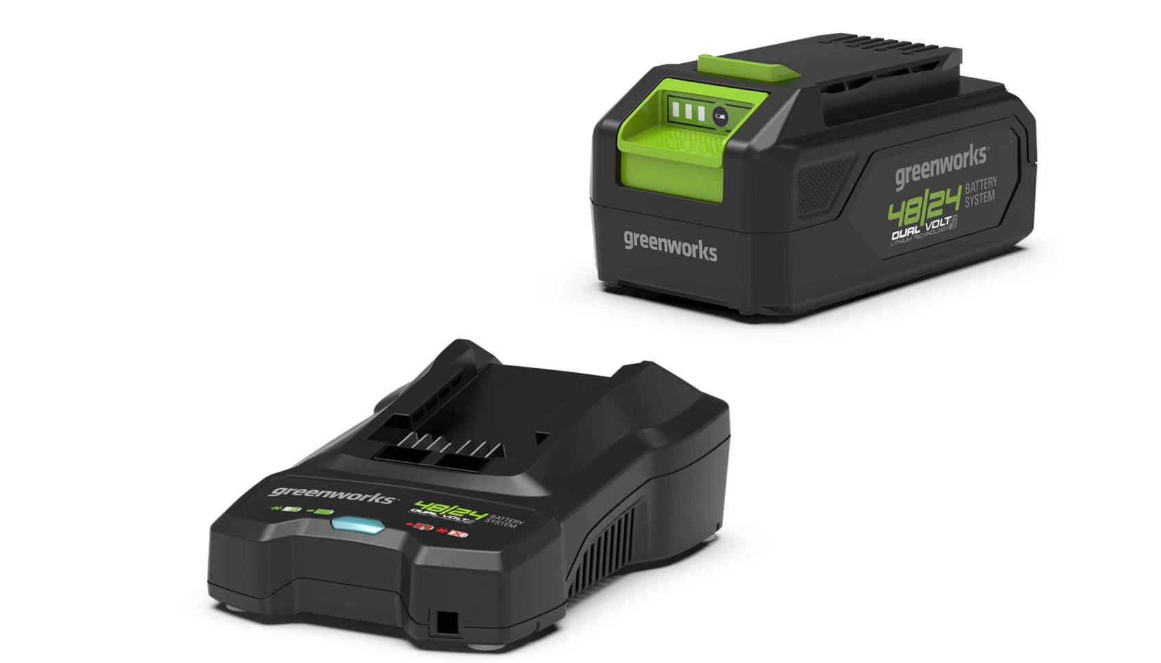Greenworks - Chargeur et batterie lithium-ion - GREENWORKS - Image 1