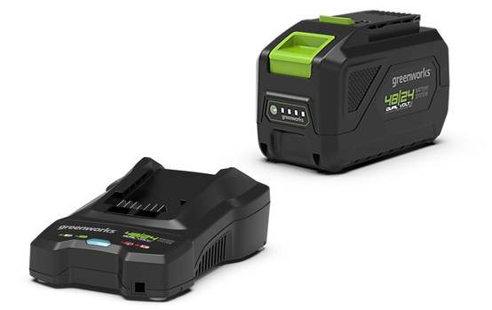 Greenworks - Chargeur et batterie Lithium-Ion - GREENWORKS - Image 1