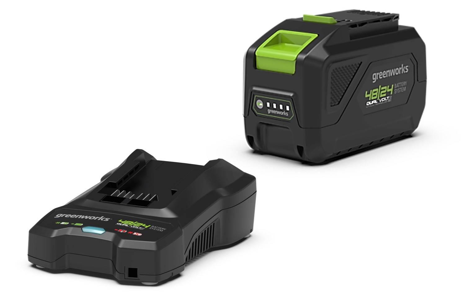 Greenworks - Chargeur et batterie Lithium-Ion - GREENWORKS - Image 1