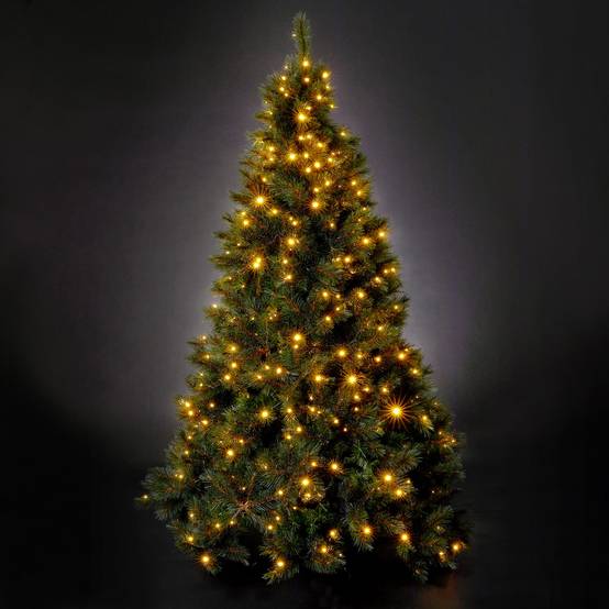 Sapin artificiel Colombia lumineux - Ø.137 x H.210 cm - Image 1
