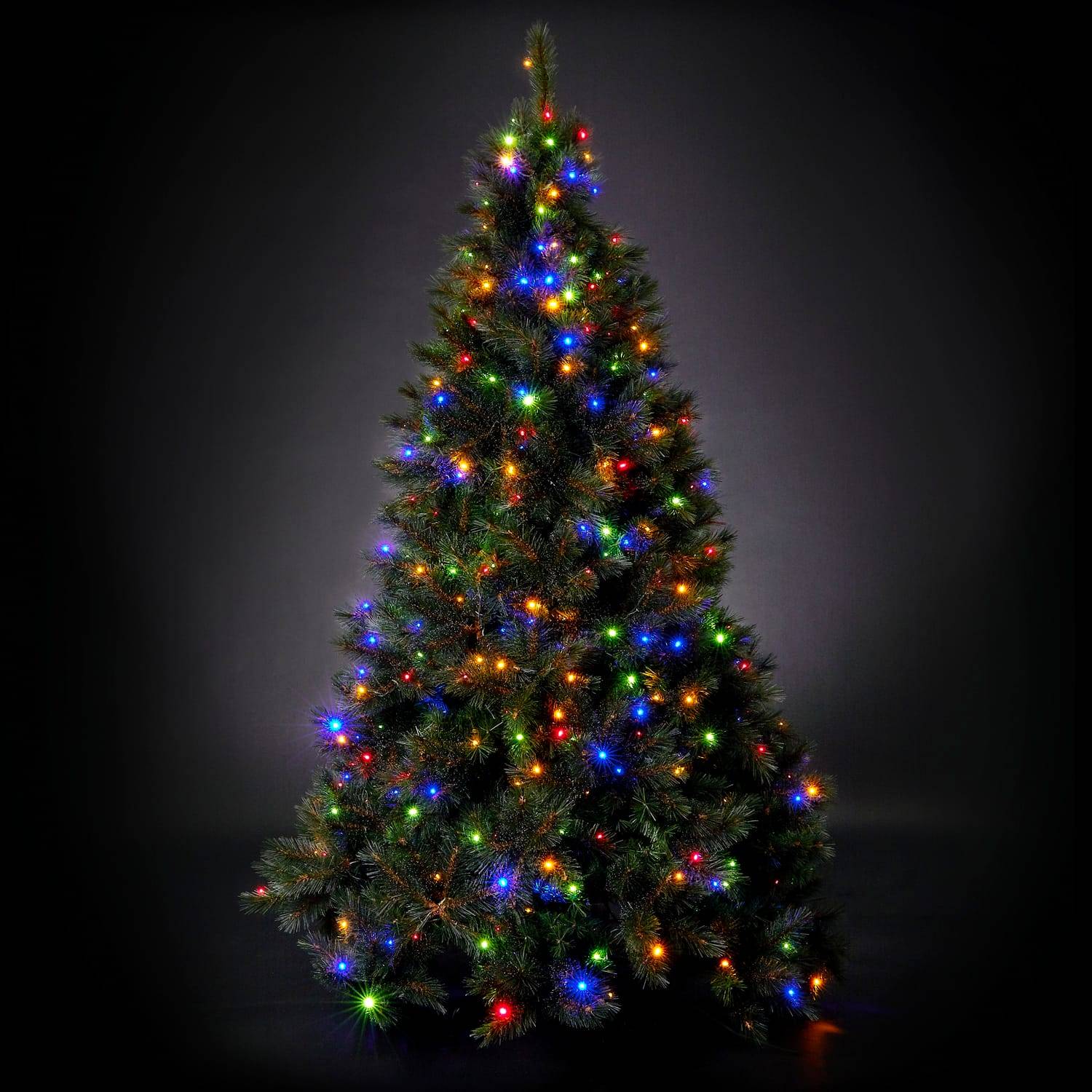 Sapin artificiel Colombia lumineux - Ø.137 x H.210 cm - Image 9