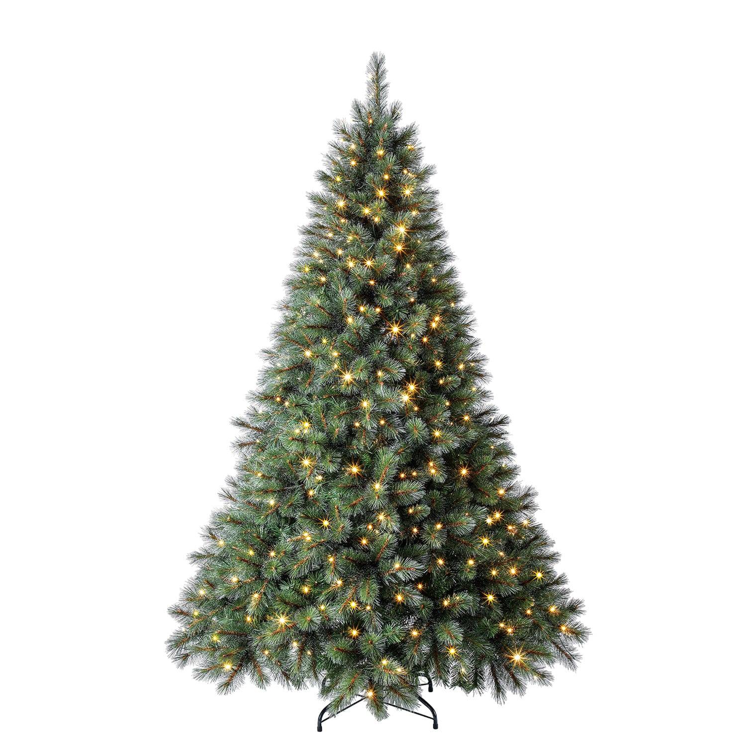 Sapin artificiel Colombia lumineux - Ø.137 x H.210 cm - Image 10