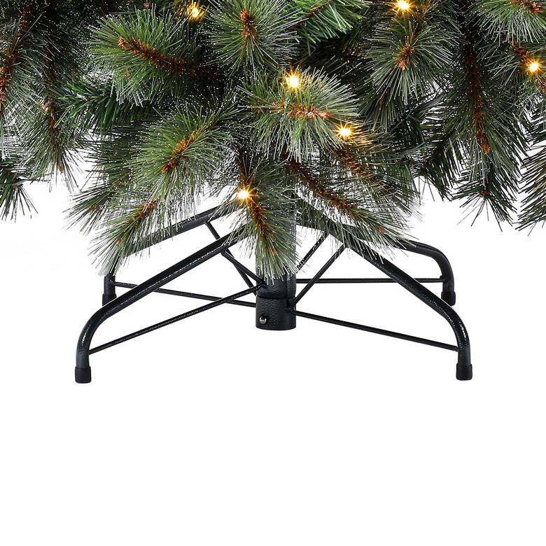 Sapin artificiel Colombia lumineux - Ø.137 x H.210 cm - Image 6